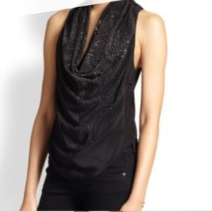 Ramy Brook Black Sleeveless Tank Top